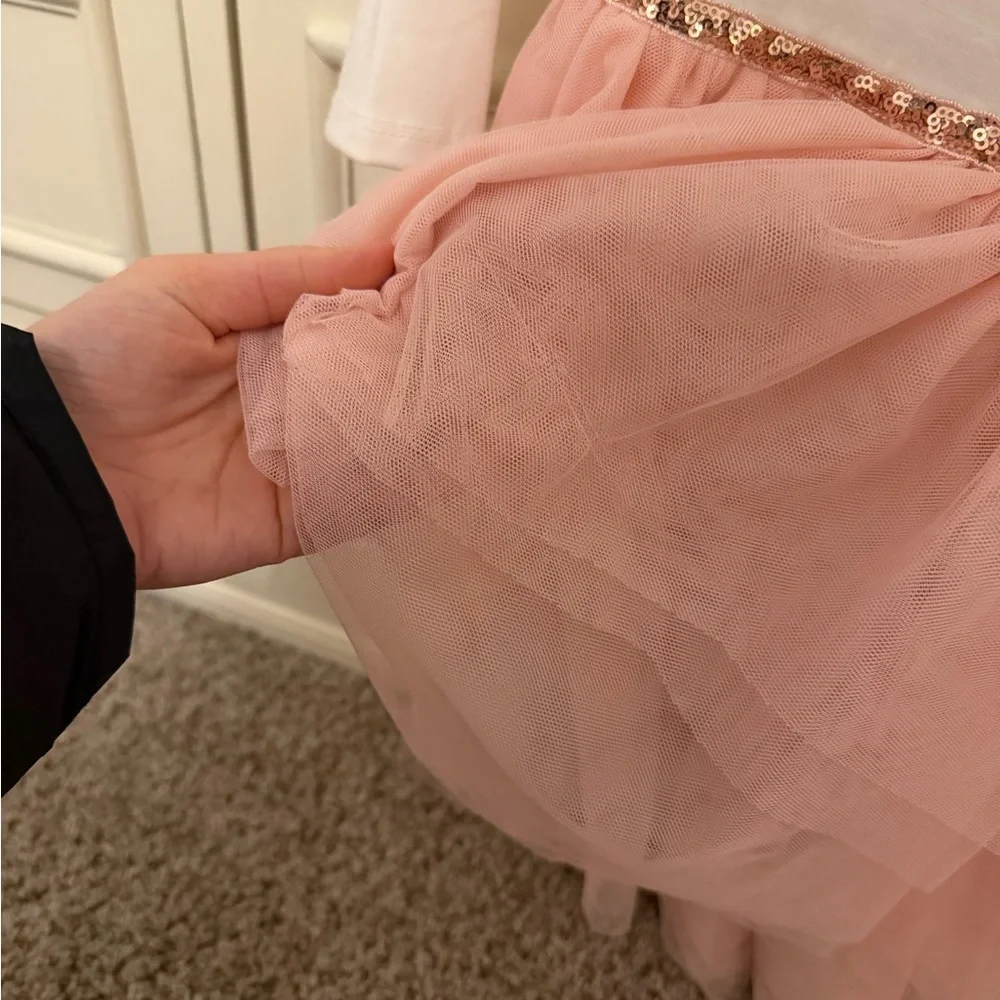 Zunie Bow Tulle Dress size 5